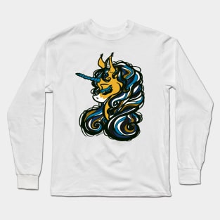 Jacksonville Football Unicorn Long Sleeve T-Shirt